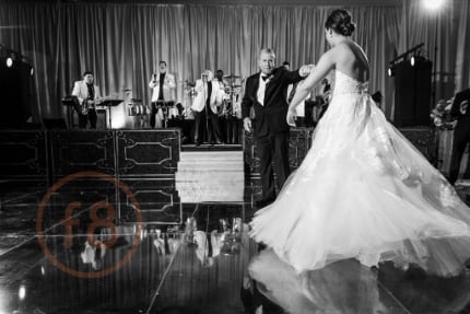 Father and Bride on dance floor