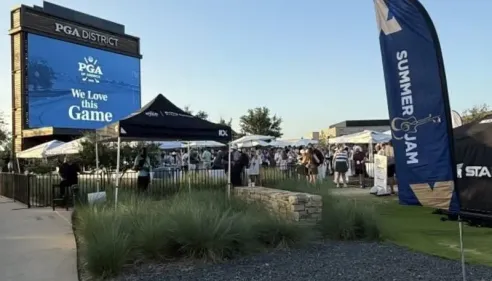 Omni PGA in Frisco, TX during their Summer Jam Golf Festival