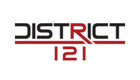 Logo for District 121 in McKinney, TX